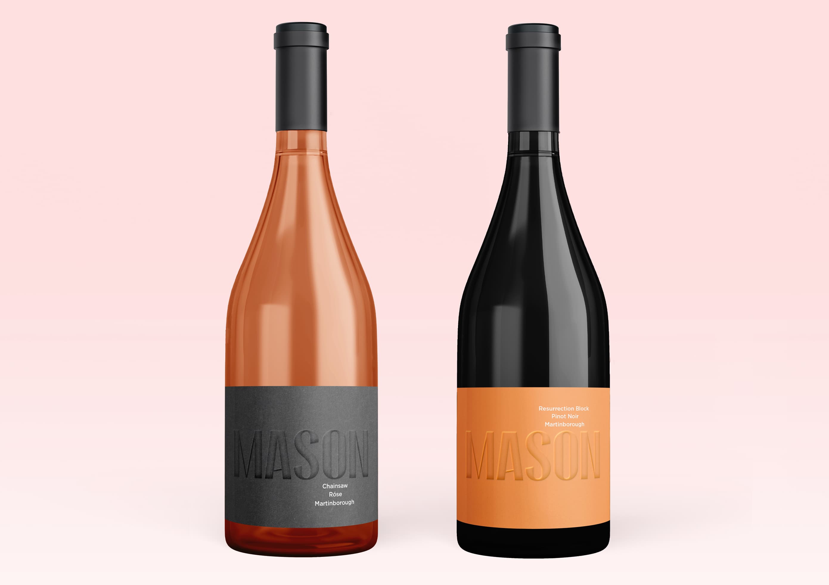 Mason Wine Label Design