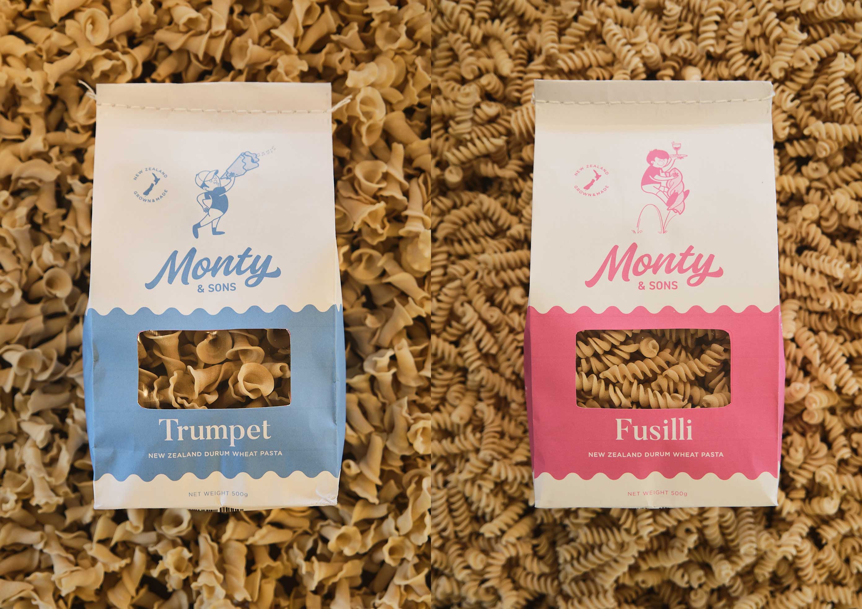 Monty & Sons Packaging Design