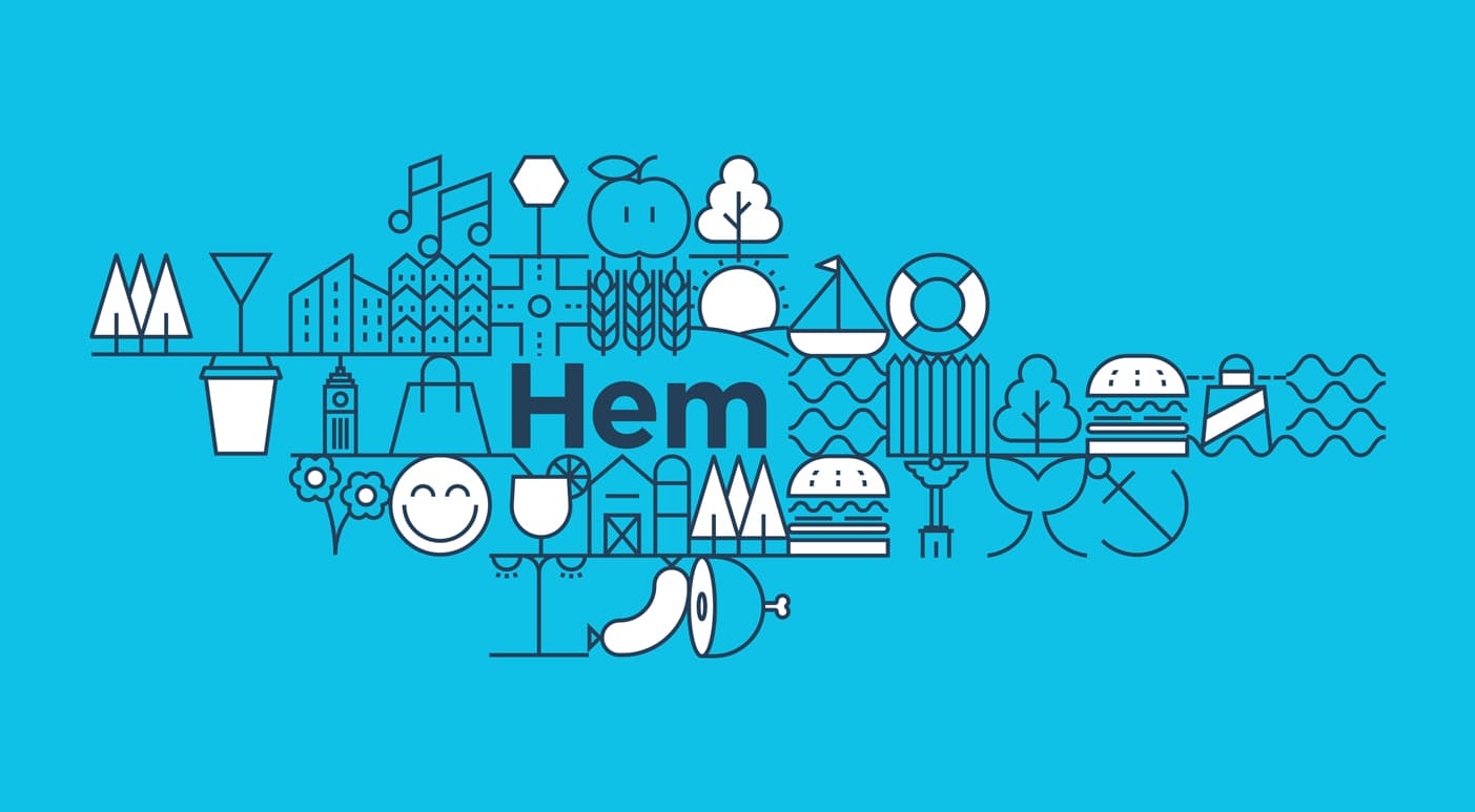 Hem Communities Logo And Icon Design