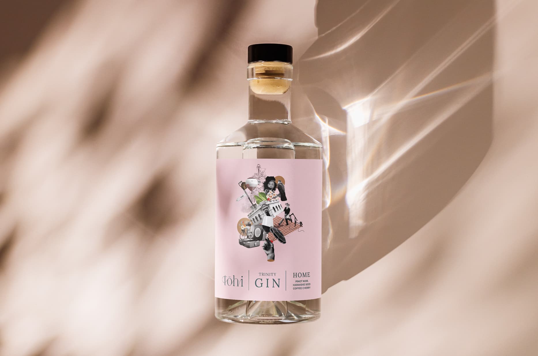 Tohi Gin Room & Eatery Gin Label Home