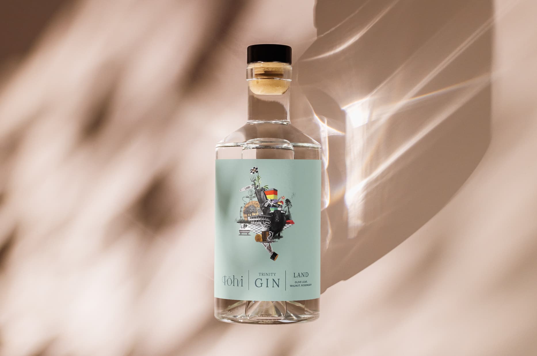 Tohi Gin Room & Eatery Gin Label Land