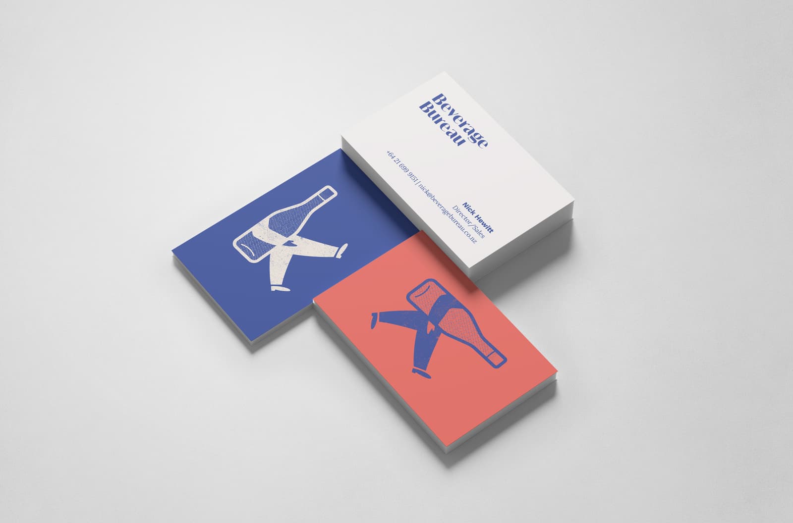 Beverage Bureau Business Card Design